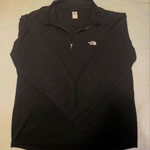 The North Face quarter zip pullover, size large